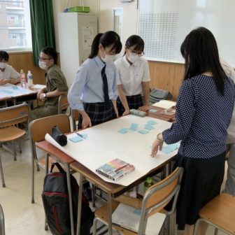 県立尼崎工業高校、避難マニュアル見直しの校内の有志の教員研修